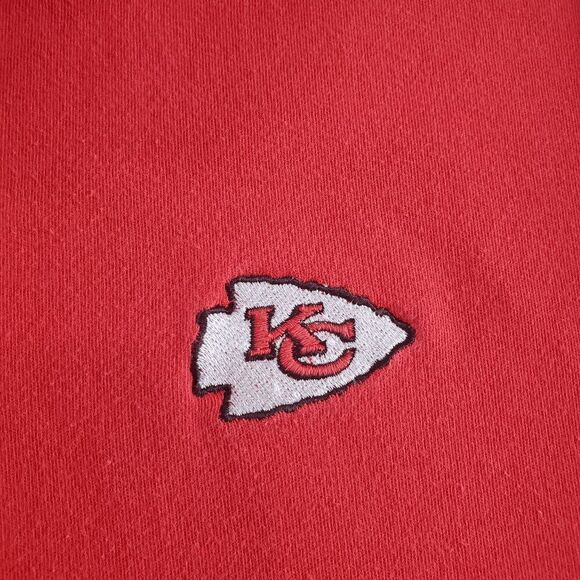 Vtg Kansas City Chiefs Polo Men Large Red Puma NFL Logo Football Shirt - Picture 7 of 9